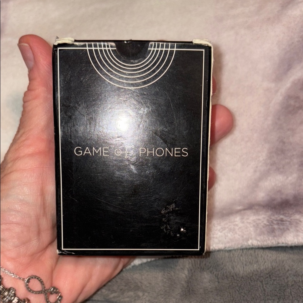 Game of Phones Card Game - Black